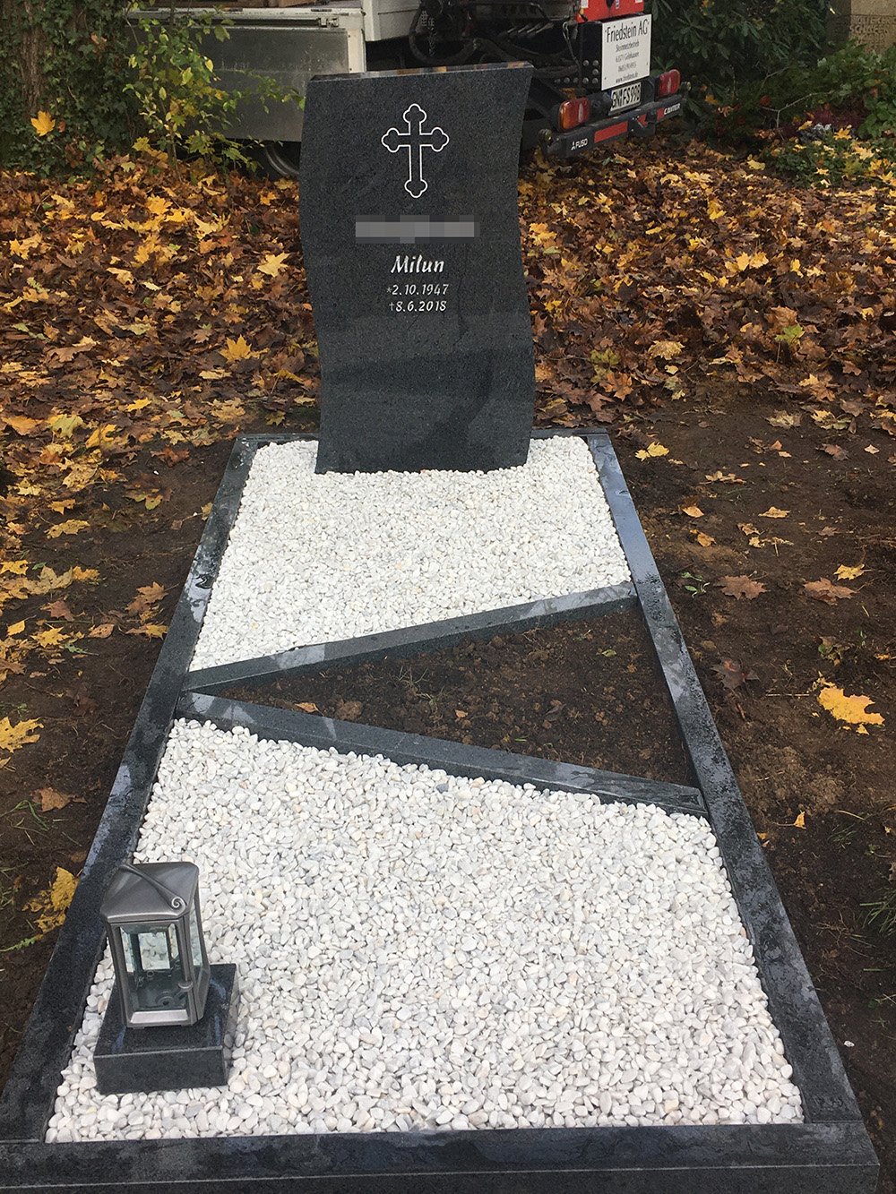 Einzelgrabstein Venus Beispiel